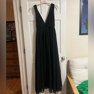 Black long Lulus dress
